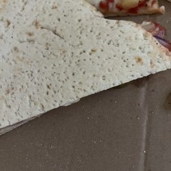 Vocelli Pizza - Bottom of my pizza!!