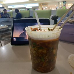 Spicy Lemongrass Soup is actually really spicy - nose started running