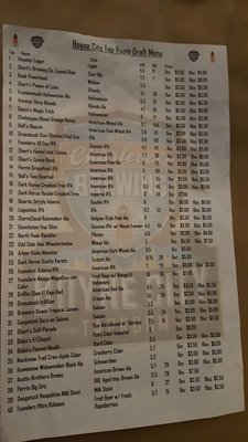 Menu photo 2 Boyne City Tap Room Boyne City, MI Menu photo 2 Boyne City Tap Room Boyne City, MI