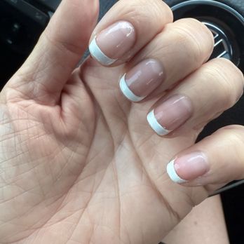 Phoenix Nails & Spa Acworth - French manicure with regular polish (non-gel). Kathy did great! - Nail Salons Near Me - Acworth, Georgia Phoenix Nails & Spa Acworth - French manicure with regular polish (non-gel). Kathy did great! - Nail Salons Near Me - Acworth, Georgia
