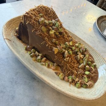 Viyana Kahvesi - Famous for their rich cheesecake. This is the Dubai chocolate version. - Cafes Near Me - Istanbul, 34 Viyana Kahvesi - Famous for their rich cheesecake. This is the Dubai chocolate version. - Cafes Near Me - Istanbul, 34