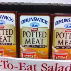 Dollar General Market - Not sure what potted meat is but I'll pass!!