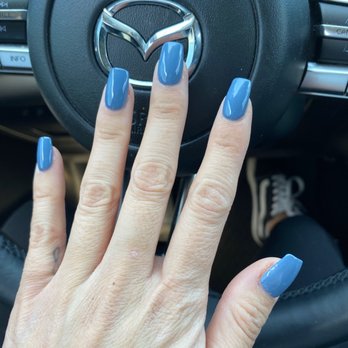 World Nails At Tustin - Nail Tech: Rose - Overlay Gel Mani - #354?? - Nail Salons Near Me - Orange, California