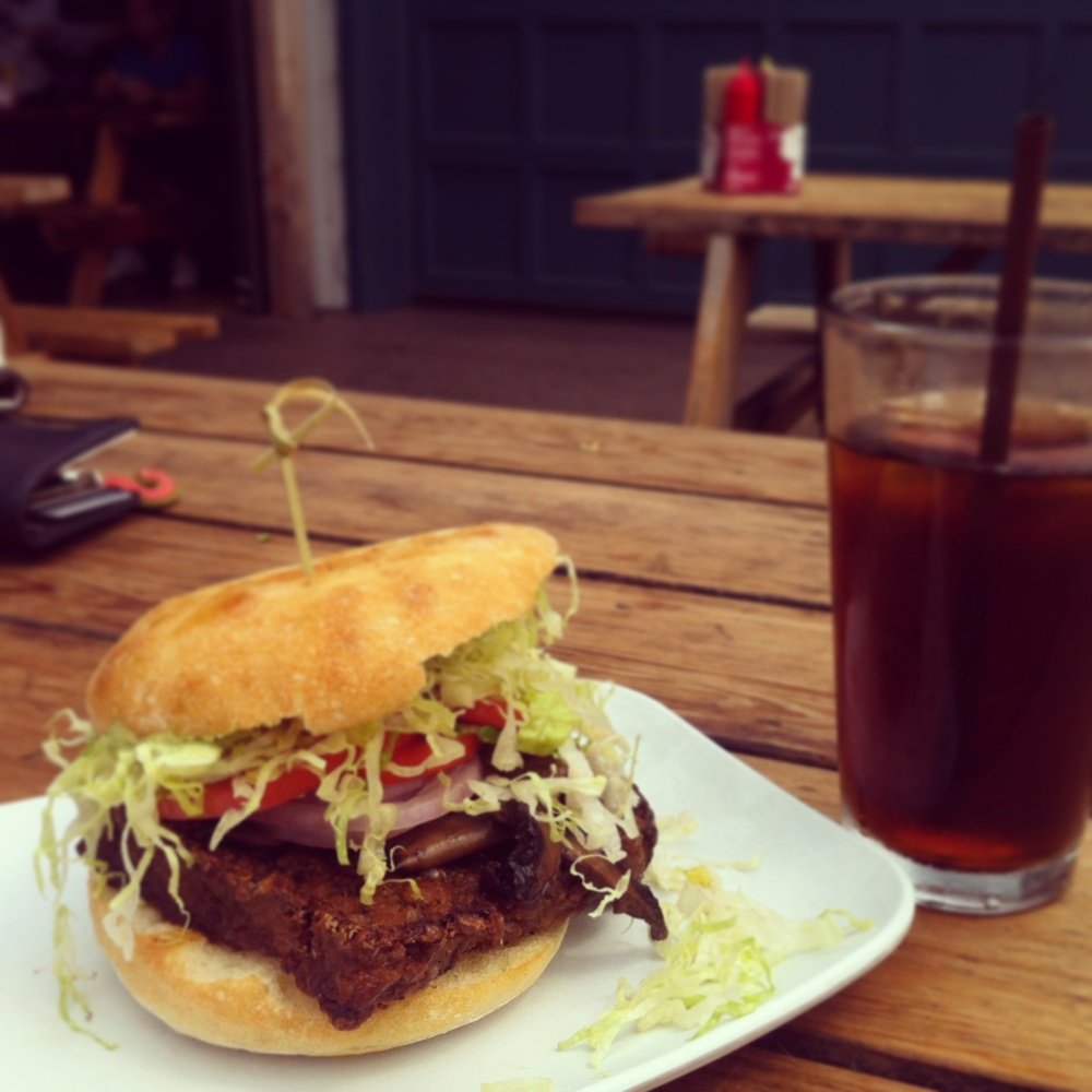 Uneeda Burger - Veggie burger with portobello mushroom - Burgers Near Me - Seattle, Washington
