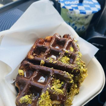 ChaChaCha - Dubai Chocolate Croffle - Desserts Near Me - Fremont, California ChaChaCha - Dubai Chocolate Croffle - Desserts Near Me - Fremont, California