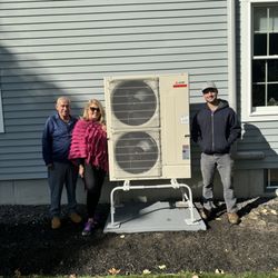 Gammon’s Heating & Cooling - A new happy customer that will enjoy the new heat pump system