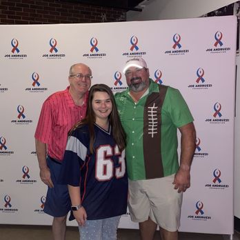 Narragansett Brewing Company - The birthday boy-Joe Andruzzi along with myself & my daughter. - Breweries Near Me - Providence, Rhode Island Narragansett Brewing Company - The birthday boy-Joe Andruzzi along with myself & my daughter. - Breweries Near Me - Providence, Rhode Island
