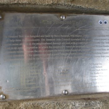 Fremont Troll - Public Art Near Me - Seattle, Washington
