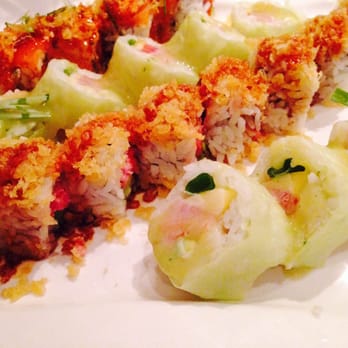 Osaka Mansun Restaurant - Rolls: Magu, Ken's, and Spicy FuFu - Japanese Near Me - Austin, Texas Osaka Mansun Restaurant - Rolls: Magu, Ken's, and Spicy FuFu - Japanese Near Me - Austin, Texas