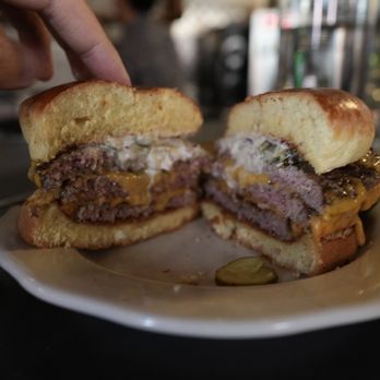 Au Cheval - Double Cheeseburger - Bars Near Me - Chicago, Illinois