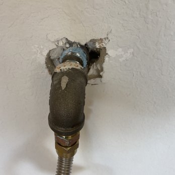 Brightland Homes - Houston - Hook up for the oven letting bugs in - Home Developers Near Me - Houston, Texas Brightland Homes - Houston - Hook up for the oven letting bugs in - Home Developers Near Me - Houston, Texas