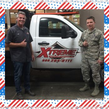 Xtreme Heating & Air Conditioning - Devin left us in March to join the U.S. Air Force.  He came back today to say hello to everyone!  Congratulations Devin! - Heating & Air Conditioning/HVAC Near Me - Temecula, California