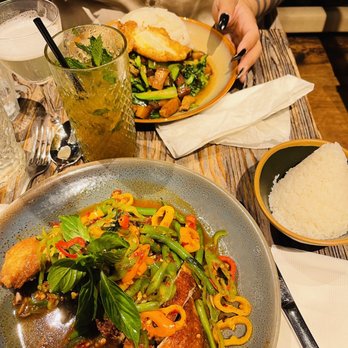 Up Thai - Duck Basil,  Kao Nar Ped Krob - Thai Near Me - New York, New York