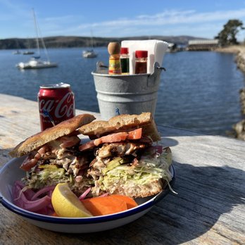 The Marshall Store - Grilled Rock Cod Sandwich. - Seafood Near Me - Marshall, California The Marshall Store - Grilled Rock Cod Sandwich. - Seafood Near Me - Marshall, California