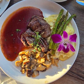 Farm Provisions - Elk medium rare. - New American Near Me - Prescott, Arizona Farm Provisions - Elk medium rare. - New American Near Me - Prescott, Arizona