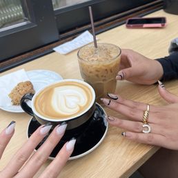 My friend and I got our nails done here and went out for coffee after :) My friend and I got our nails done here and went out for coffee after :)