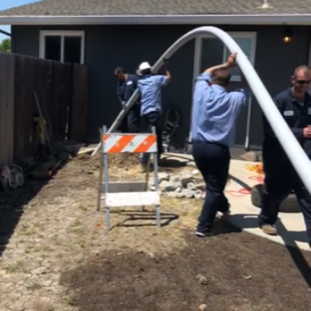 Service Pros Plumbers - New Sewer Pipe SDR-17 - Plumbing Near Me - Antioch, California