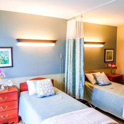 York Healthcare & Wellness Center - Newly remodeled Large Bedrooms with Private bedrooms and personal flat screen televisions.