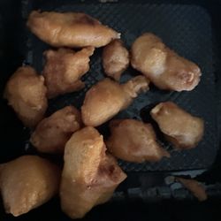 Swen Chinese Restaurant - Sweet and Sour Chicken. Burnt