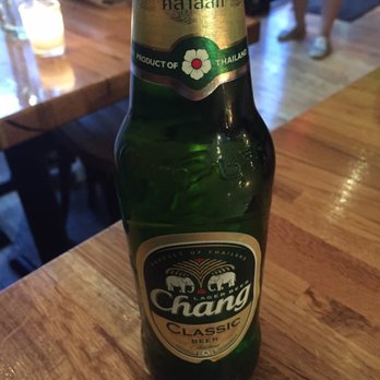 Ayada Thai - Chang beer - Thai Near Me - Elmhurst, New York