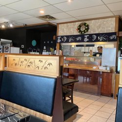 Sushi Karis - .. view from table, kichen, service counter, etc.