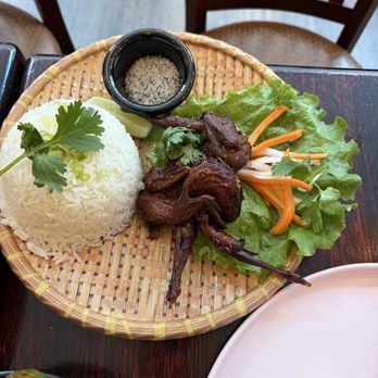 Saigon Kitchen - Southern Style Crispy Quails - Chim Cut Chien Bo (3 pcs) - Vietnamese Near Me - Washington, DC, District of Columbia