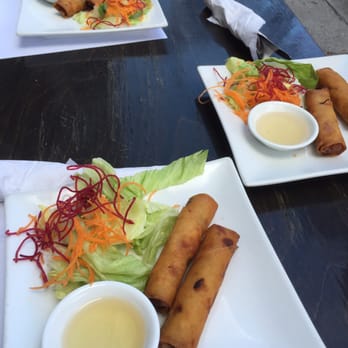 Restaurant Fantasie - three plates of food on a table - Pan Asian Near Me - Montreal, Quebec Restaurant Fantasie - three plates of food on a table - Pan Asian Near Me - Montreal, Quebec