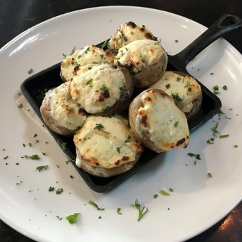 Streets Steakhouse & Bar - Asiago Prawn Mushroom Caps - Bars Near Me - Moose Jaw, Saskatchewan Streets Steakhouse & Bar - Asiago Prawn Mushroom Caps - Bars Near Me - Moose Jaw, Saskatchewan