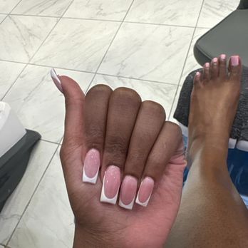 Michelle Nails & Spa - Polygel set & gel pedicure. - Waxing Near Me - Cherry Hill, New Jersey