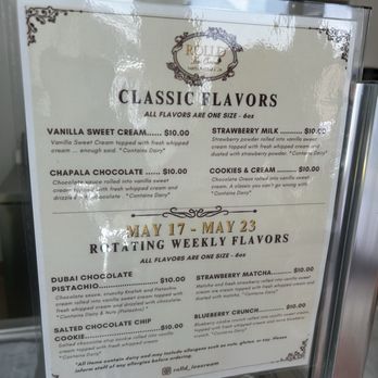 Rolld Ice Cream - Ice Cream & Frozen Yogurt Near Me - Santa Barbara, California