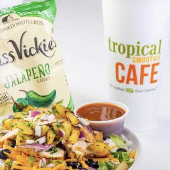 Tropical Smoothie Cafe - Caribbean Jerk Bowl - Juice Bars & Smoothies Near Me - Mobile, Alabama Tropical Smoothie Cafe - Caribbean Jerk Bowl - Juice Bars & Smoothies Near Me - Mobile, Alabama