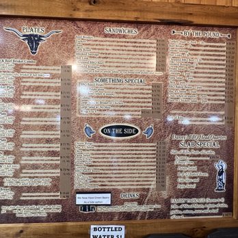 Danny's BBQ Head Quarters - Menu as of 9/10/2026 - Barbeque Near Me - Ponca City, Oklahoma Danny's BBQ Head Quarters - Menu as of 9/10/2026 - Barbeque Near Me - Ponca City, Oklahoma