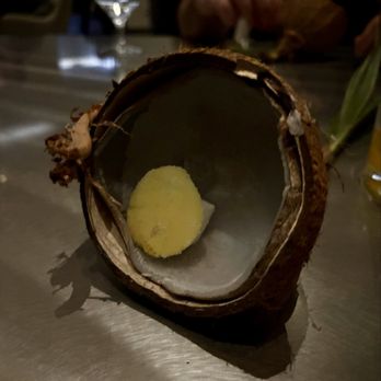 Alinea - Sprouted coconut - New American Near Me - Chicago, Illinois