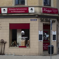 Knigge Wein- und Spirituosenhandlung - Eckansicht mit Eingang