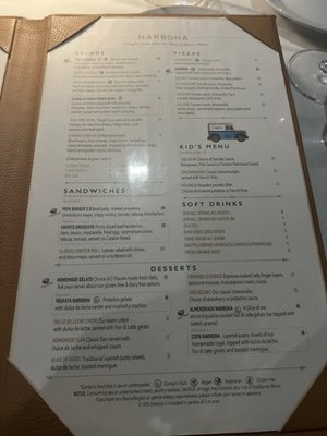 Menu photo 4 Narbona Coconut Grove Miami, FL Menu photo 4 Narbona Coconut Grove Miami, FL