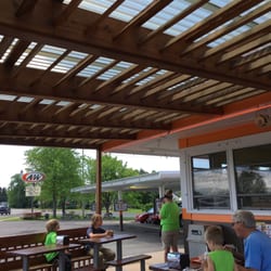 A&W Restaurant - A classic A&W with either patio or car service.