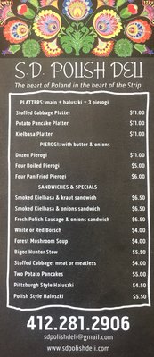 Menu photo 5 S&D Polish Deli Pittsburgh, PA