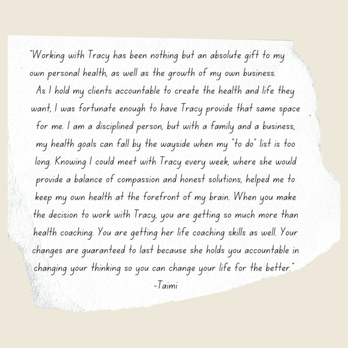 Mind Your Wellness - Testimonial - Health Coach Near Me - Phelps, New York