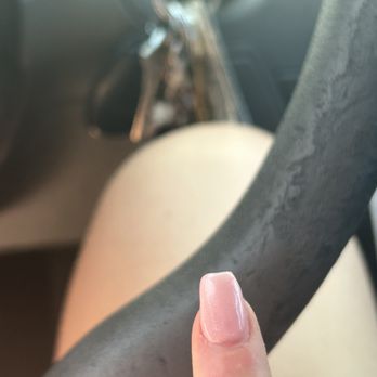 A2Z Nails Spa & Lashes - This is supposed to be a sharp coffin nail... - Nail Salons Near Me - Littleton, Colorado