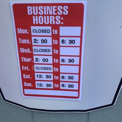 Sno-Balls - Hours