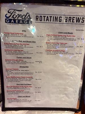 Menu photo 6 Ford's Garage Gainesville Gainesville, FL Menu photo 6 Ford's Garage Gainesville Gainesville, FL