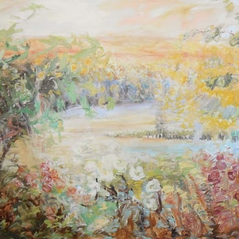 Daedalus Gallery - Mouvement et Lumiere - 48x60 inches - Art Galleries Near Me - Asheville, North Carolina