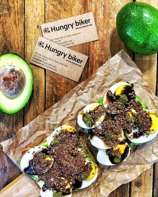 Hungry biker cafe by null