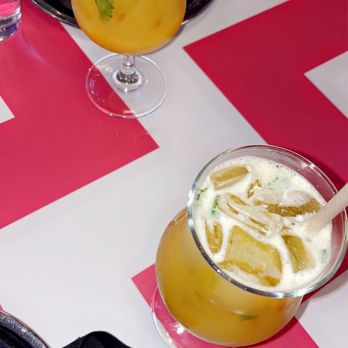Laser Wolf - Passion fruit cooler mocktail - Middle Eastern Near Me - Philadelphia, Pennsylvania Laser Wolf - Passion fruit cooler mocktail - Middle Eastern Near Me - Philadelphia, Pennsylvania