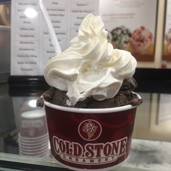 Cold Stone Creamery - Dark chocolate with Whipped Cream - Ice Cream & Frozen Yogurt Near Me - Feasterville Trevose, Pennsylvania Cold Stone Creamery - Dark chocolate with Whipped Cream - Ice Cream & Frozen Yogurt Near Me - Feasterville Trevose, Pennsylvania