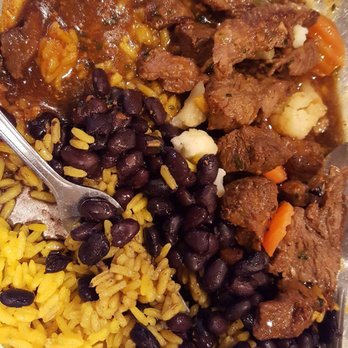 McWhorter BBQ - Beef cubes with beans and rice - Barbeque Near Me - Newark, New Jersey