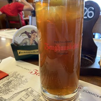 Zeughauskeller - Iced tea - Swiss Food Near Me - Zürich, ZH Zeughauskeller - Iced tea - Swiss Food Near Me - Zürich, ZH