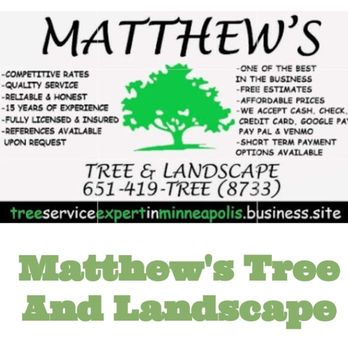 Matthew's Tree and Landscape - Tree Services Near Me