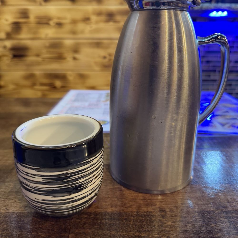 Hot green tea Hot green tea