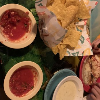 Garcias Mexican Restaurant - Chips, salsa, and queso dip to die for ! Order the large - Mexican Near Me - Jamestown, Tennessee Garcias Mexican Restaurant - Chips, salsa, and queso dip to die for ! Order the large - Mexican Near Me - Jamestown, Tennessee